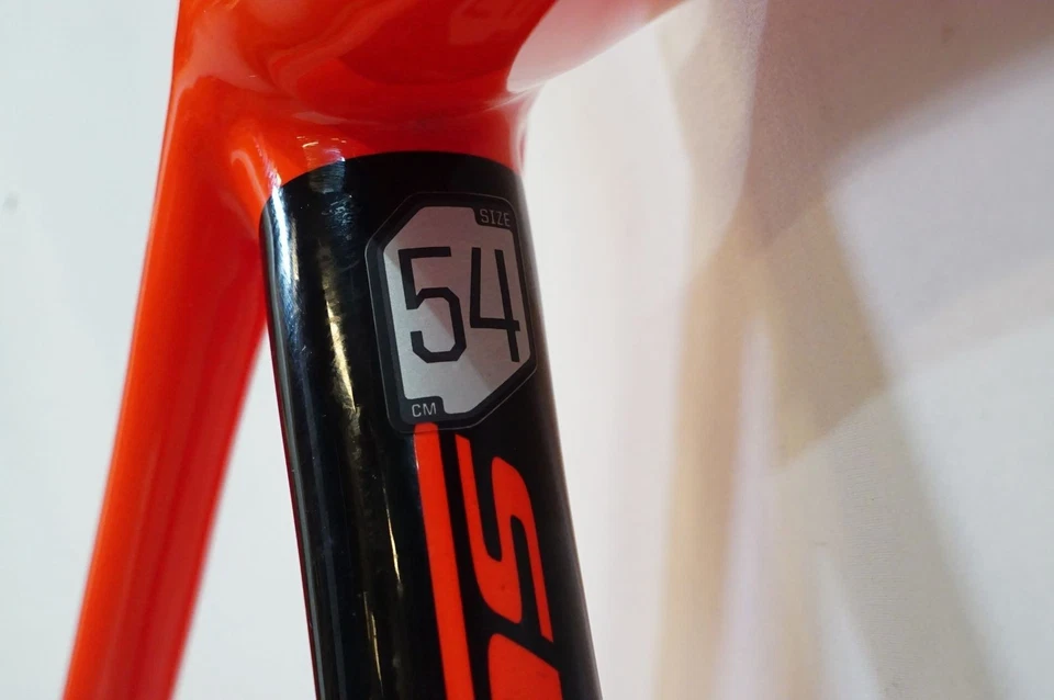 CANNONDALE Supersix Evo 2017 Model Frame Set size 54 Road Bike Orange USED - Image 4 of 4