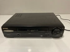 Sharp VC-A353U VHS VCR Video Cassette Tape Player Recorder Fully Tested
