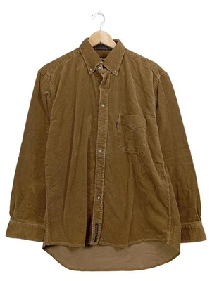 Barbour Chemise Homme Marron Côtelé Casual (EU 50, INT L) - Photo 1/4