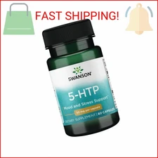 Swanson Premium Amino Acid 5-Htp - Extra Strength - 50 Milligrams 60 Capsules