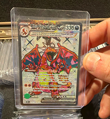 The Pokémon Company Pokémon TCG Obsidian Flames Charizard ex 215/197 Full Art