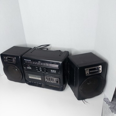 PANASONIC RX-CS710 PORTABLE STEREO COMPONENT SYSTEM AM/FM RADIO