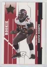 2006 Leaf Rookies & Stars Rookie Gold 187/299 Davin Joseph #116 z7j