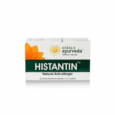 Kerala Ayurveda HISTANTIN Tablet (100tab) Anti-Allergic | Herbal Ayurvedic