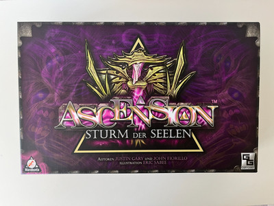 Ascension - Sturm der Seelen (Rarität: Deckbau-, Brettspiel, 1-6 Sp ab 14 J.)