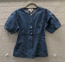 New Aligne Anais Denim Waisted Shirt Size 4