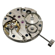 Hand Winding Watch Movement Asia Decorate For Seagull Swan Neck 6497 17 Jewels