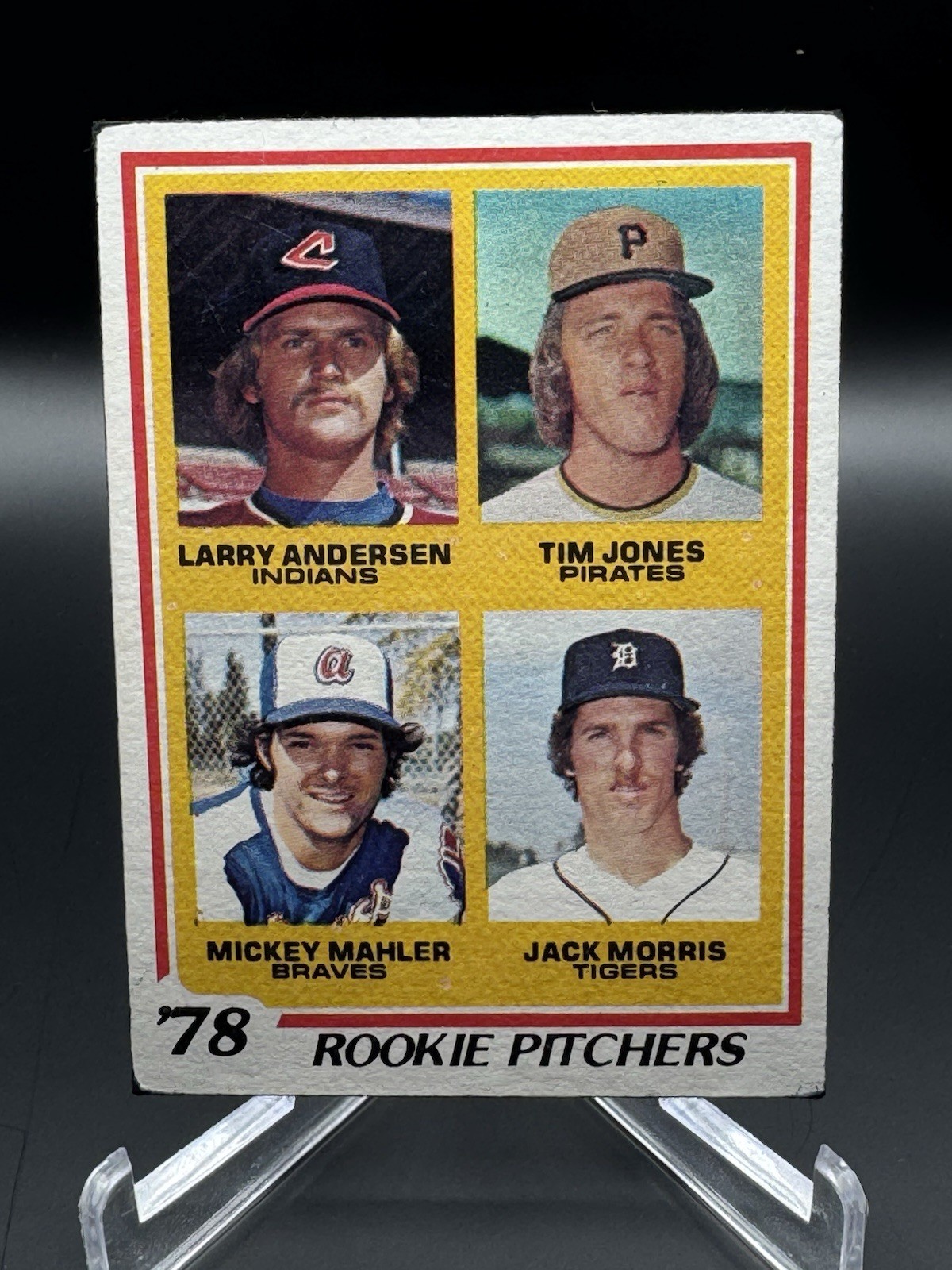1978 Topps - Rookie Pitchers Jack Morris, Larry Andersen, Tim Jones #703 (RC)