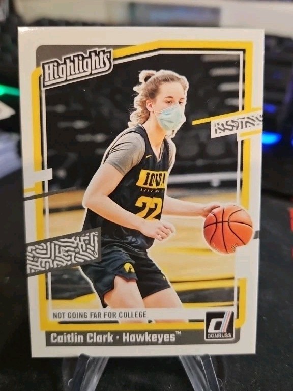 2024 Panini Caitlin Clark Collection Basketball #H5 - Iowa Hawkeyes