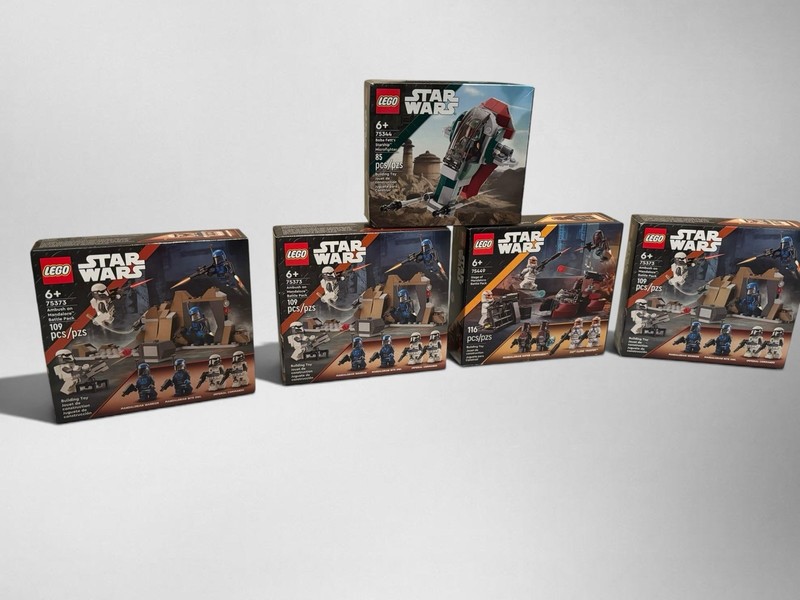 Lego Star Wars Mandalorian Lot Of 5 Sets