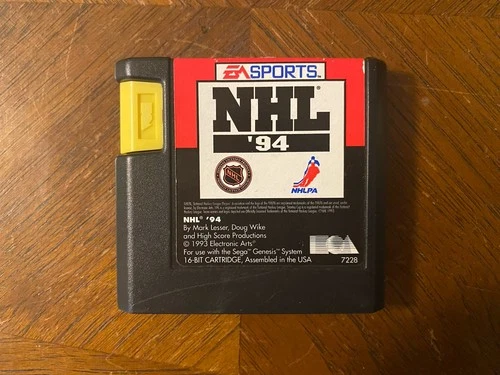 NHL '94 (Sega Genesis, 1993) Authentic Cartridge Quick Shipping!!