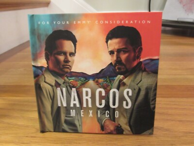 NARCOS MEXICO Season 1 FYC DVD 3-Disc Set + Booklet Netflix PROMO Screener 2019