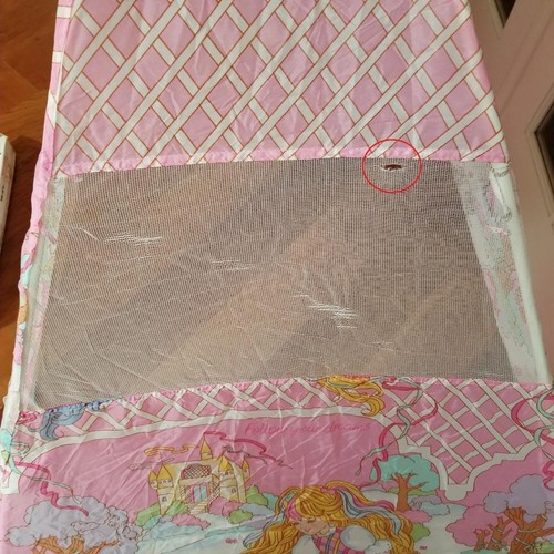 Lady Lovely Locks Play Inn Tent Bed Cover or Floor Wenzel Box 1986 Rare Complete - Picture 8 of 12