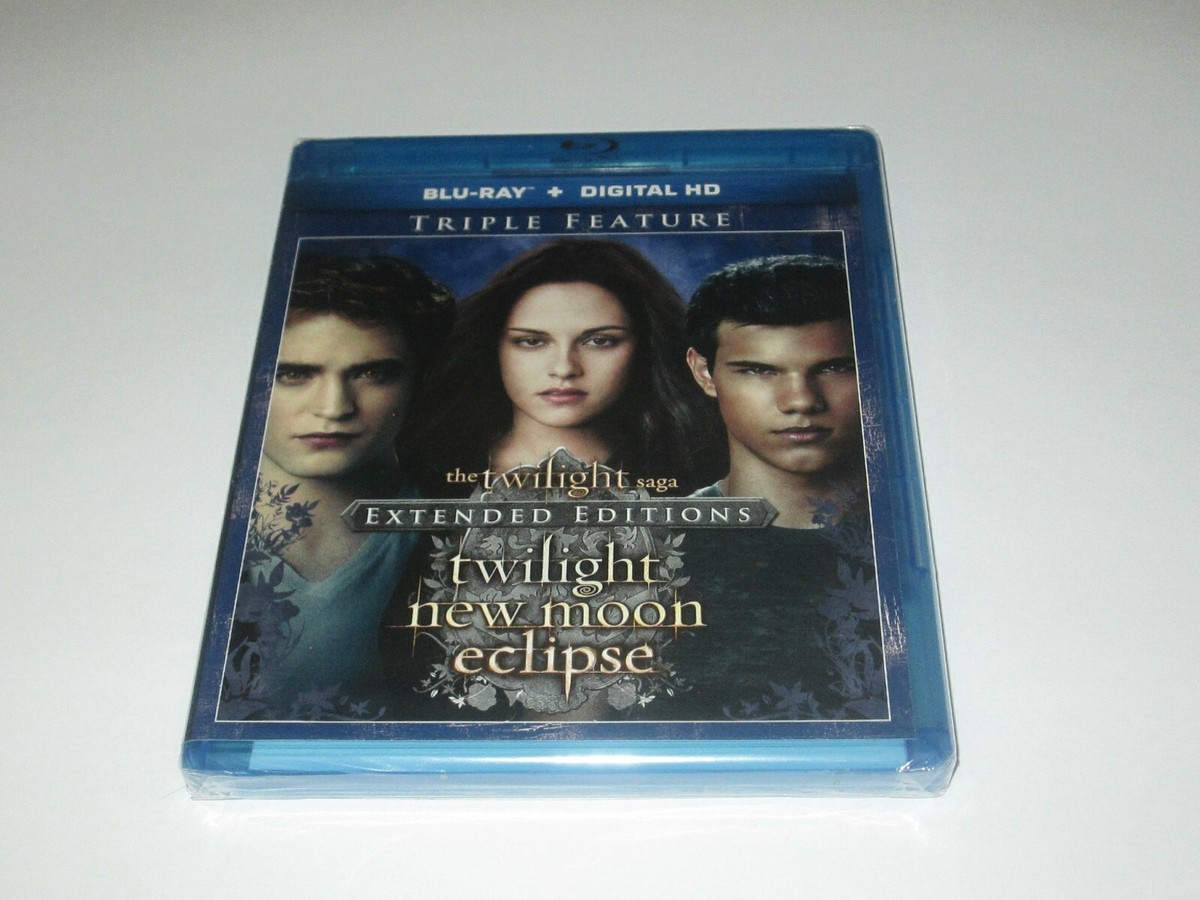 The Twilight Saga Extended Editions Blu-ray Triple Feature