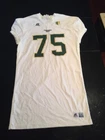 Game Worn Colorado State Rams Football Jersey Used #75 Size XXL