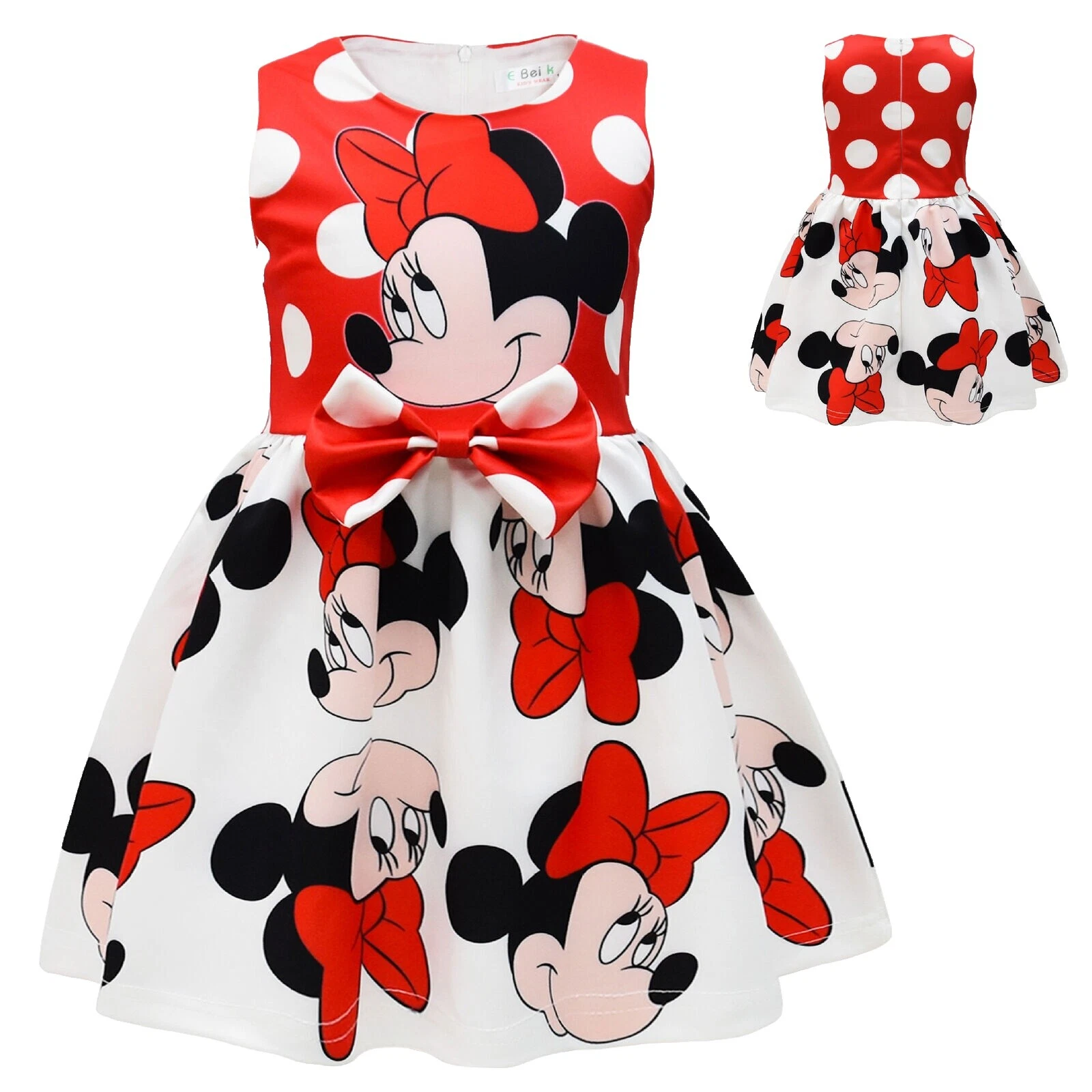 Vestidos para niñas de Mickey Mouse