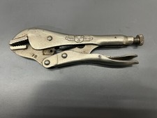 Y VINTAGE IRWIN VISE GRIP STRAIGHT JAW LOCKING PLIERS 7R - VGC - MADE IN USA