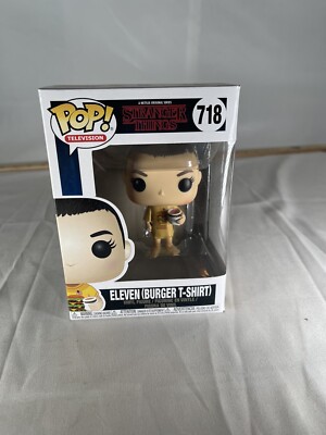 FUNKO POP! STRANGER THINGS #718 ELEVEN (BURGER T-SHIRT) NETFLIX