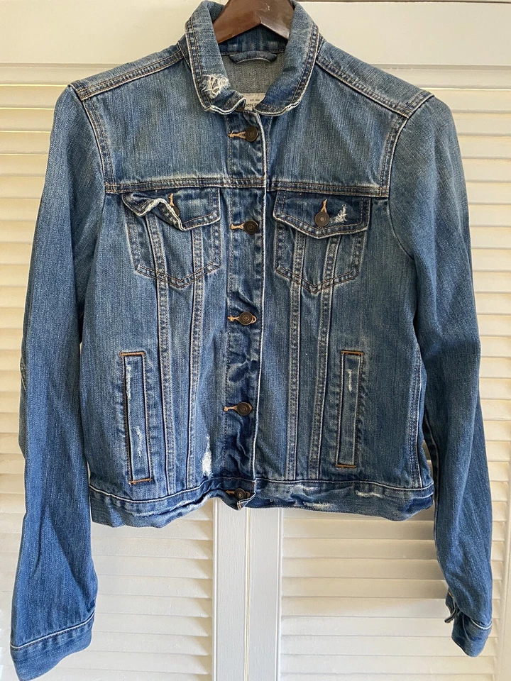 bevis and butthead 女式手绘牛仔夹克中号 — 第 3/3 张图片