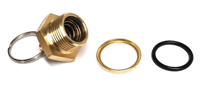 Truck Air Tank Drain HGV - Valve M22 with Captured O Ring Made In Germany | UK