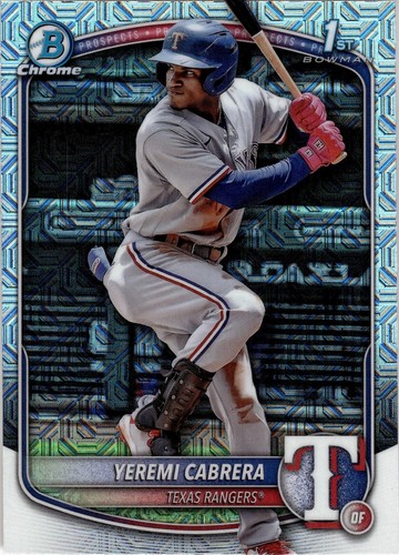 2025 Bowman Mega Box Prospects Chrome Mojo 1-150 You Pick Complete Your Set - Picture 38 of 39