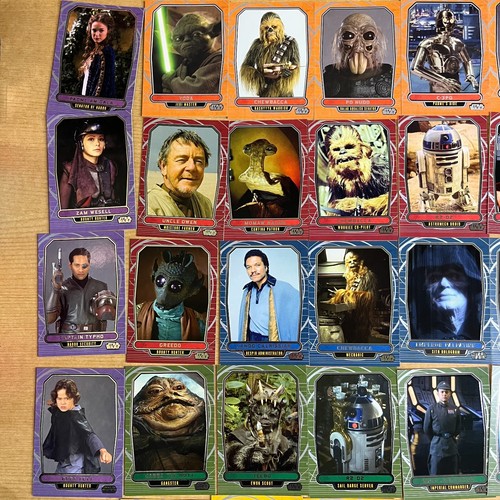 STAR WARS GALACTIC FILES Topps mixed SERIES 60 Card Set - Picture 2 of 5