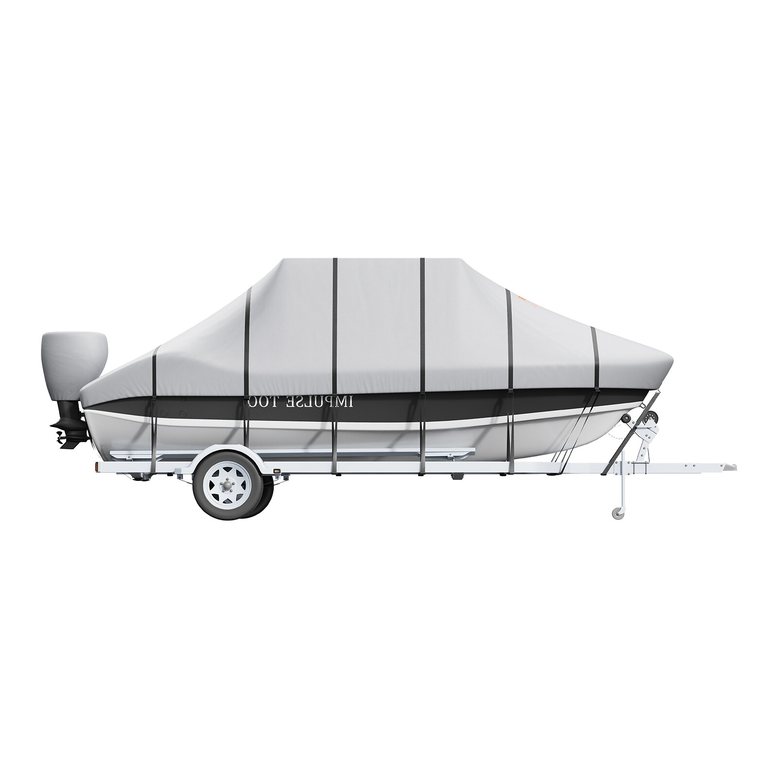 VEVOR TTop Boat Cover 2022 ft Center Console Boat TTop Roof 600D
