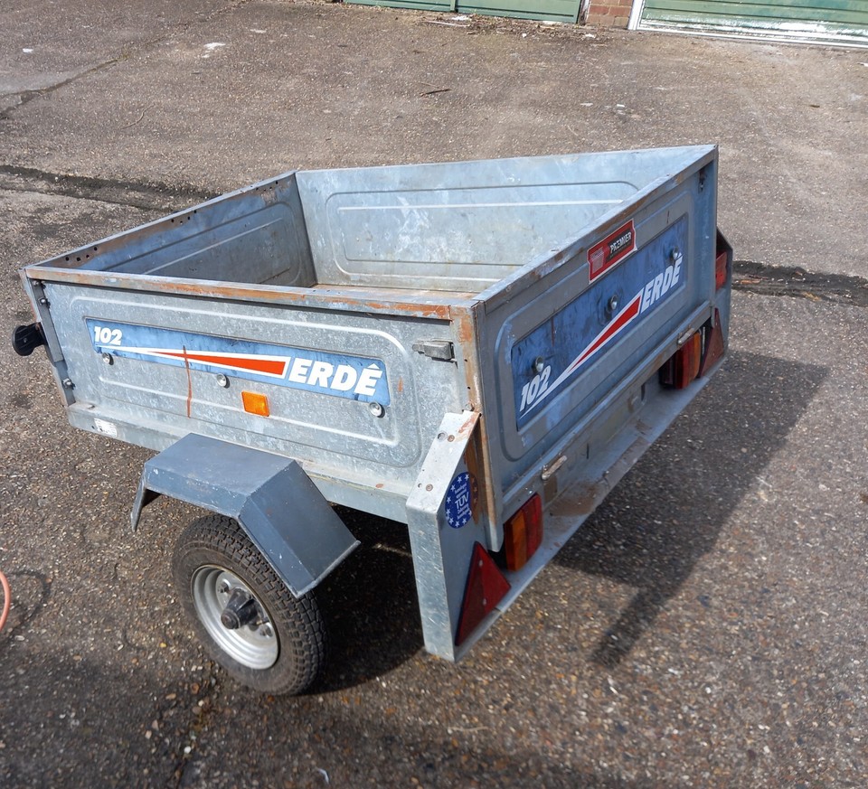 ERDE 102 used trailer for sale eBay