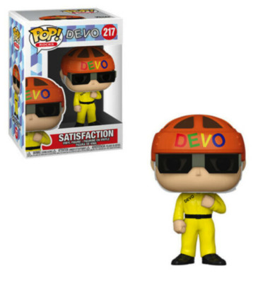 Funko Pop Rocks! Devol Satisfaction #217 Mark Mothersbaugh Figure