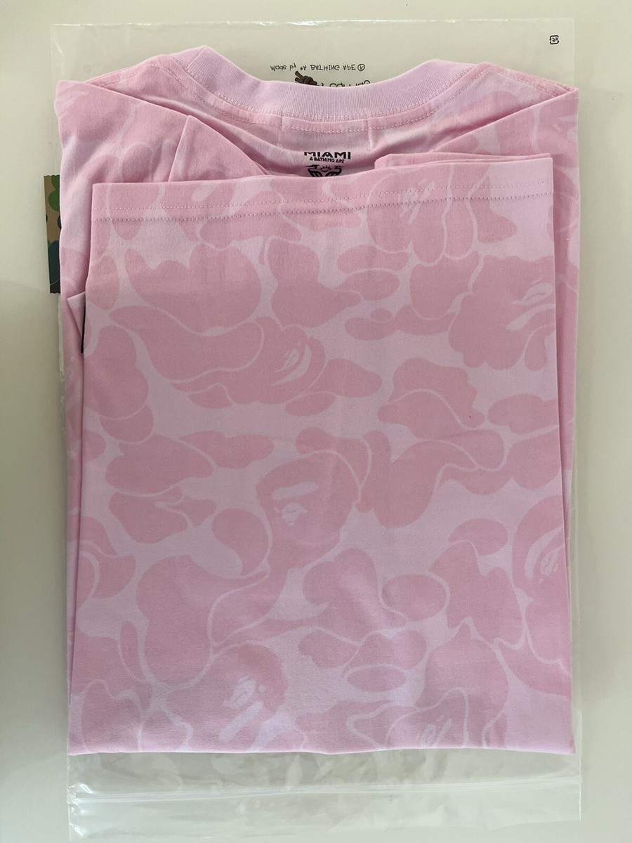 お*読様 A Bathing Ape Miami Tシャツ ピンク Bape x Inter Miami CF Pink Tee Futbol Soccer 2XL BNWT | eBay