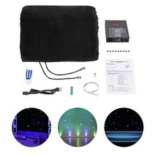 LED Star Stage Backdrop 20x10 ft Dreamy Curtain With Remote Control Black