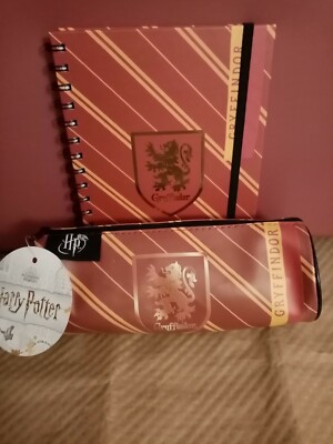  Harry Potter Federmäppchen Gryffindor Notizblock Buch offizielle Lizenzprodukte 