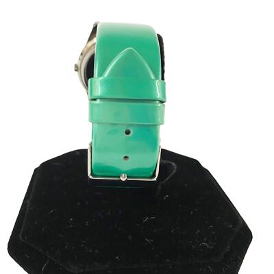ladies GUESS bright turquoise green analog WATCH rhinestones G76040L ladies GUESS bright turquoise green analog WATCH rhinestones  main image 2