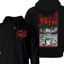 DEATH Symbolic Zip-Up Hoodie NEW! Relapse Records SS4248 