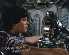 JOEY CRAMER signed Autogramm 20x25cm FLIGHT OF THE NAVIGATOR in Person autograph