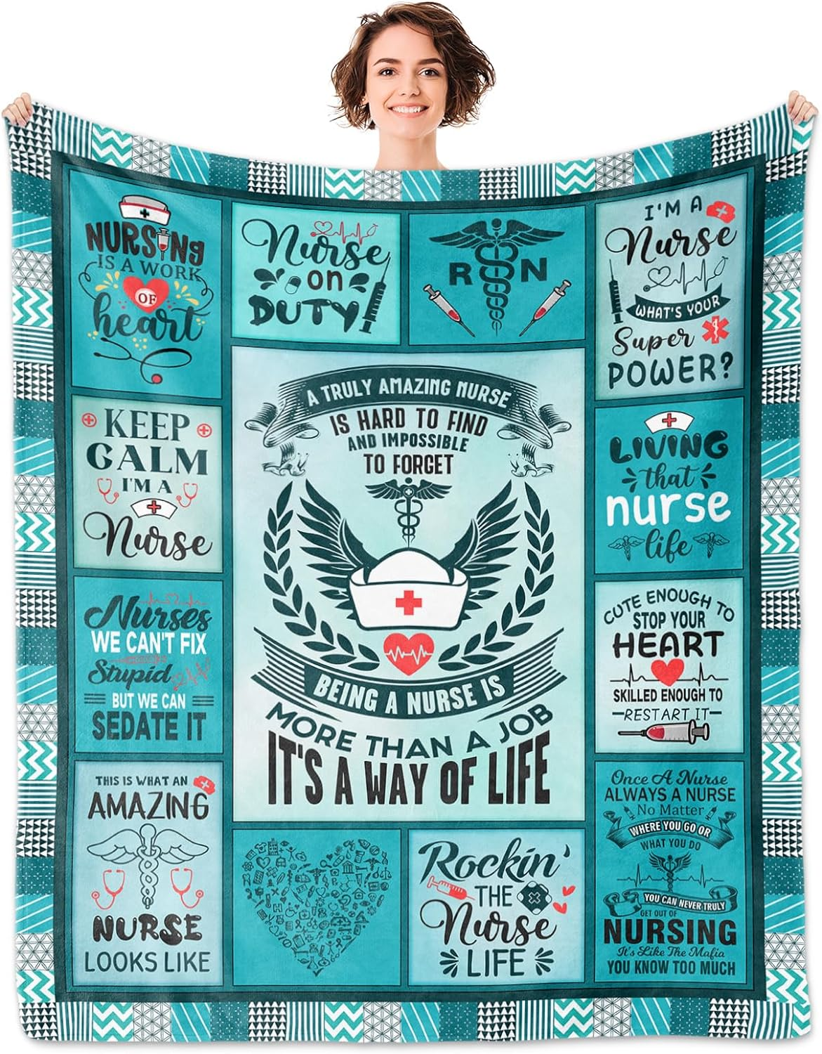 Nurse Gifts for Women, Nurse Blanket 60