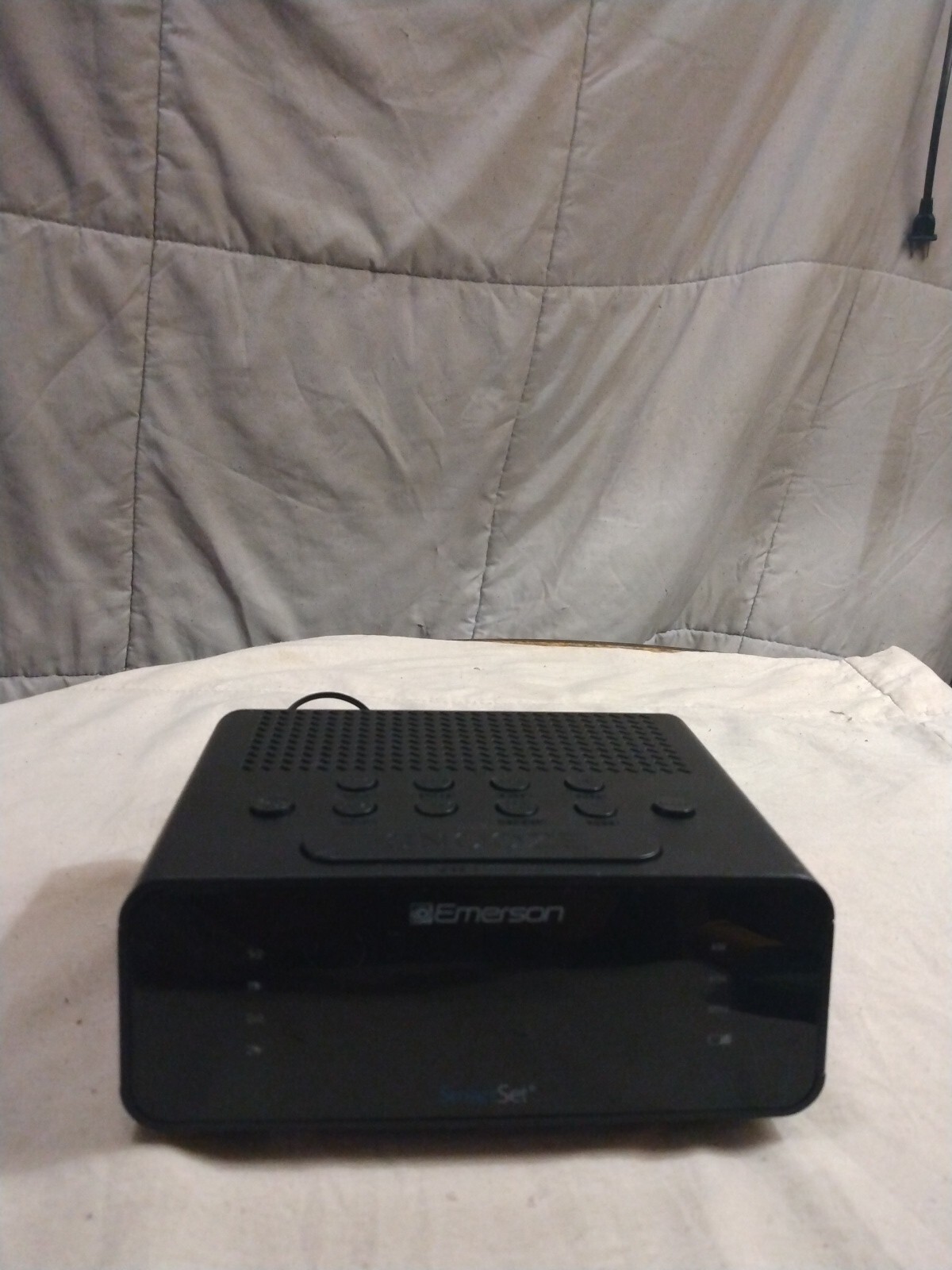 Emerson CKS1900 SmartSet Alarm Clock Radio Tested 25806034714 eBay