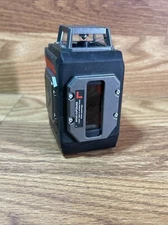 Bauer 57933 50’ Self-Leveling 360°Horizontal Cross Line Laser Level-Red