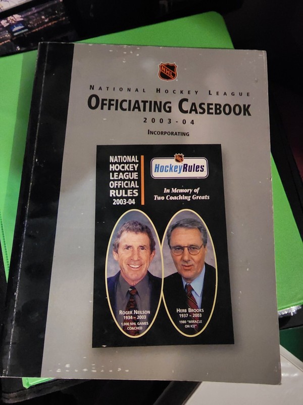 Nhl Rule Book