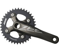 Shimano Kurbelgarnitur Zee FC-M640 10-Fach, 175 Mm, 36 Z., Schwarz, Inkl. SM-BB5