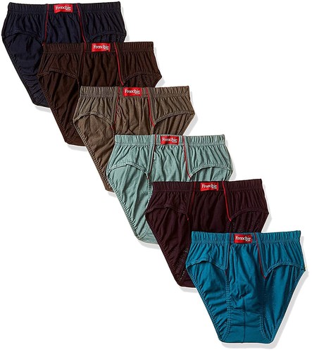 VIP Frenchie Plus Mens Cotton Brief (Pack of 6) Color May Vary & Free shipping - Picture 9 of 9