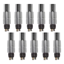  High Speed Quick Coupler Attach 6Hole Fit NSK LED Fiber Optic Handpiece