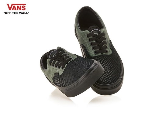 Vans Harry Potter X Era Slytherin schwarze Schuhe Mode Turnschuhe Herren VN0A4BV4V - Bild 1 von 6