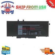 Battery for LATITUDE 5501 5510 5401 5510 5411 BATTERY 3HWPP 1VY7F 451-BCMN 4Cell