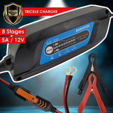 5a 12v Battery Charger Maintainer Trickle Rv Car Boat Motorcycles Deep Cycle 5a 12v Battery Charger Maintainer Trickle Rv Car Boat Motorcycles Deep Cycle