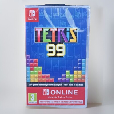 NINTENDO SWITCH TETRIS 99 PLUS 12 MONTHS ONLINE *BRAND NEW FACTORY SEALED*  UK