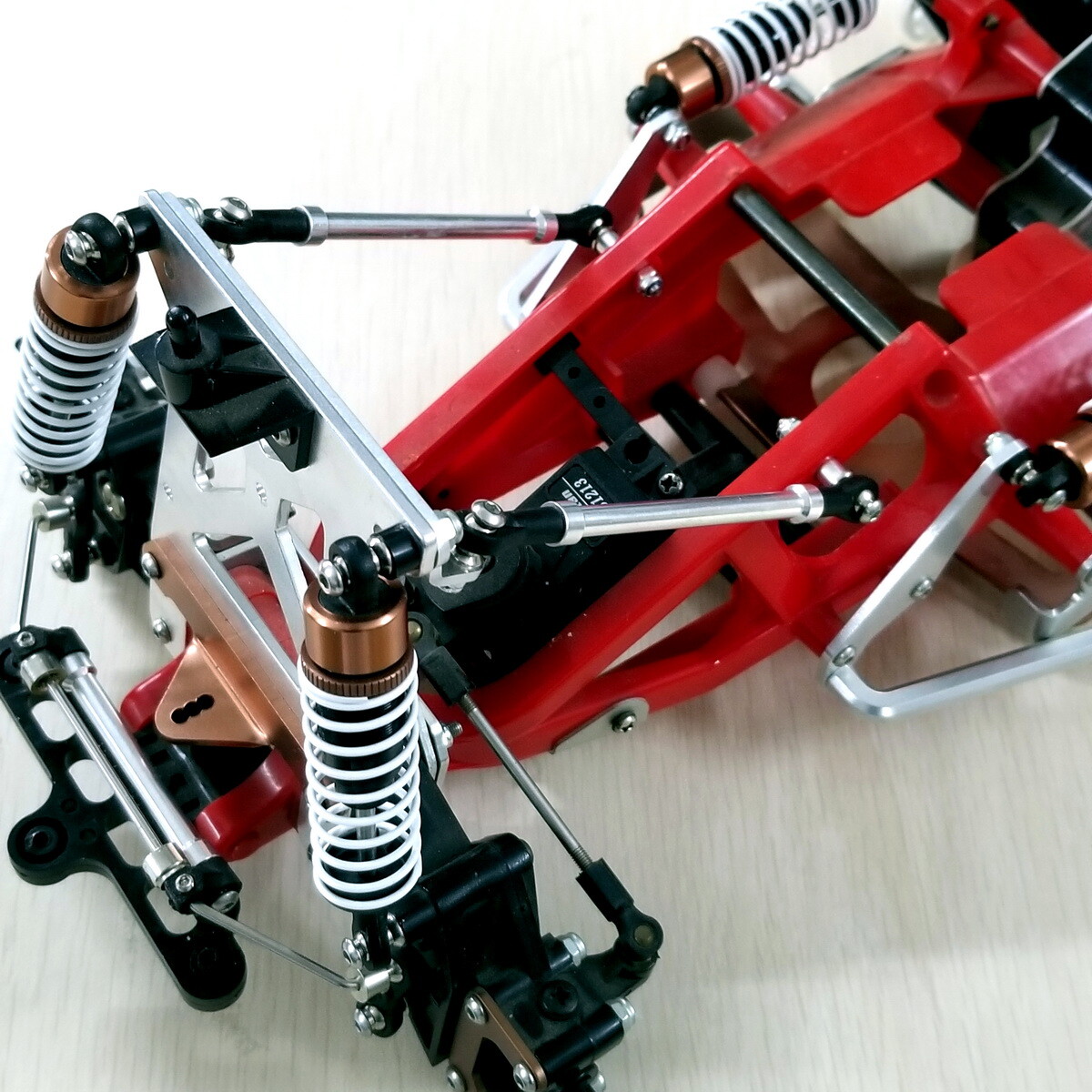 Dji Transmission Torre Ammortizzatore Anteriore In Alluminio Jazrider DT-03 Per Tamiya DT03 (Auto RC 1:10) Torre Ammortizzatore Tamiya Dt-03