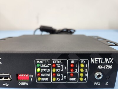 AMX NetLinx NX-1200 NXシステム コントローラー NX-1200 | AMX Audio Video Control Systems | English