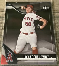 Jack Kochanowicz 2021 Bowman Platinum Top Prospects #TOP-71 (Angels)