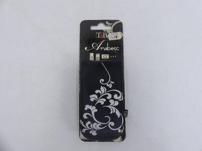 TNB ARABESC MINI POUCH BLACK  PHONE MP3 CAMERA ALL PURPOSE